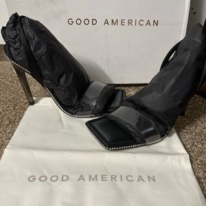 Good American Strapy Heel